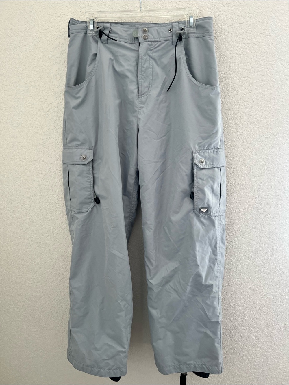 Roxy X-Series Light Gray women’s Snowpants Snowboarding Skiing Pants Size M
